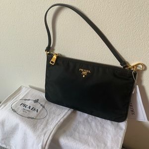 Vintage PRADA Tessuto Pochette